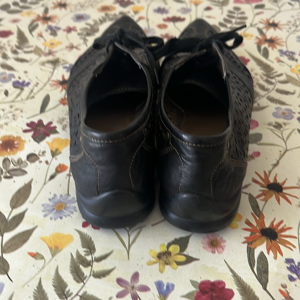 Bocage Paris leather pointed toe lace up rare shoes size 40 - Picture 5 of 13